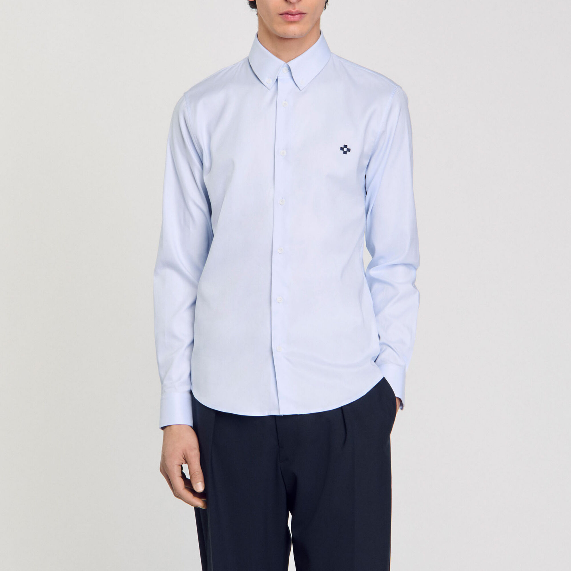 Cross patch shirt - Men | Sandro