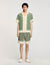 Short-sleeved patterned shirt