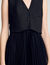 Pleated maxi dress