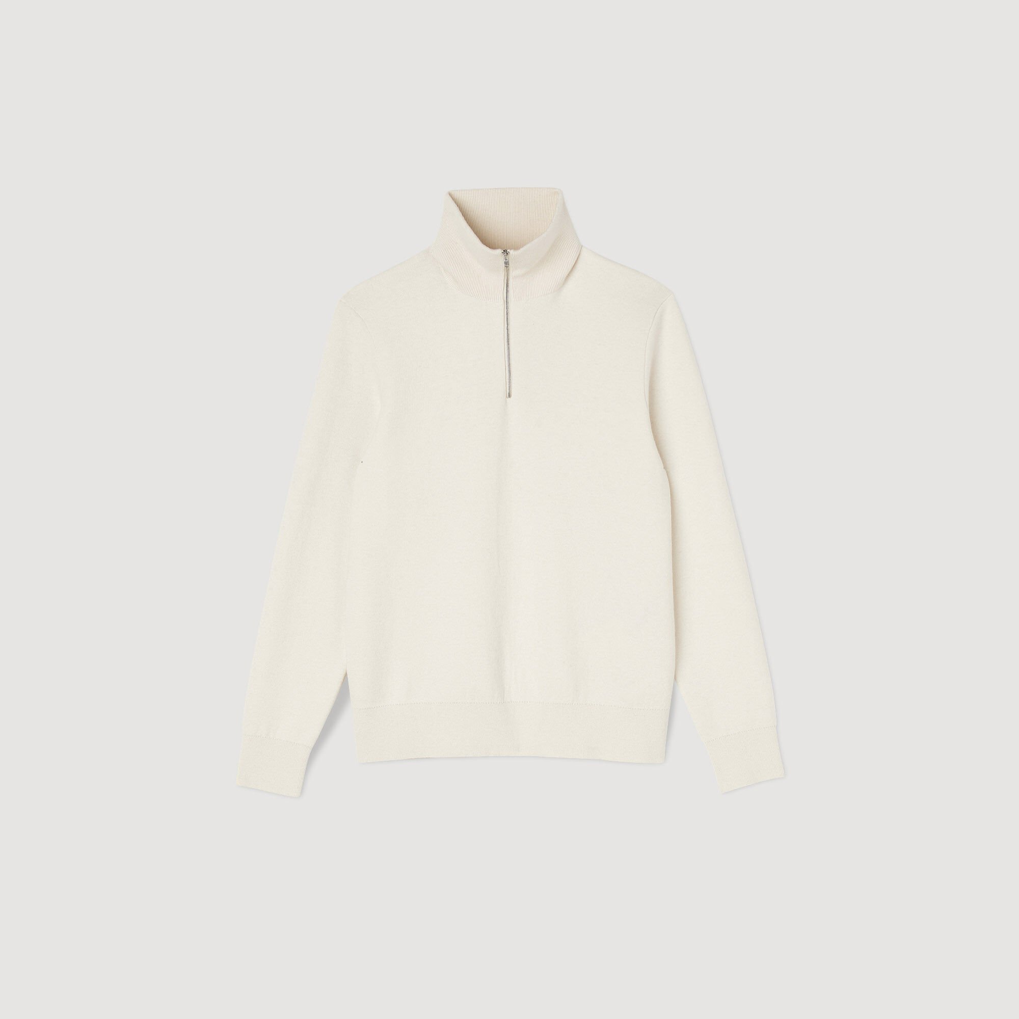 sandro paris  ウールニット　ジャケット SANDRO ニットジャケット | ブラック | FARFETCH JP