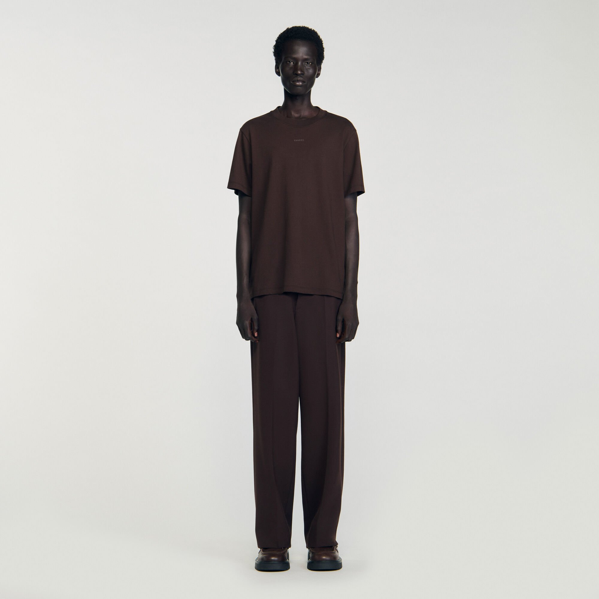 Cotton T-shirt with logo