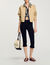 Short jacket with rhinestone details