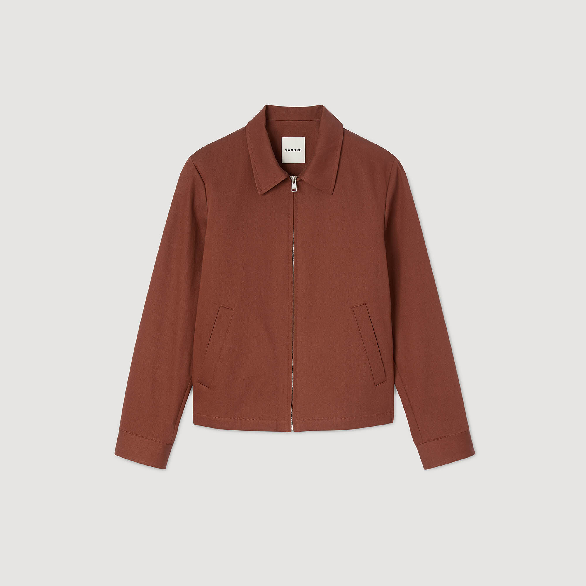 ✨美品✨SANDRO メンズ風 ジャケット コート 36 ブラウン系 ✨美品✨SANDRO メンズ風 ジャケット コート 36 ブラウン系