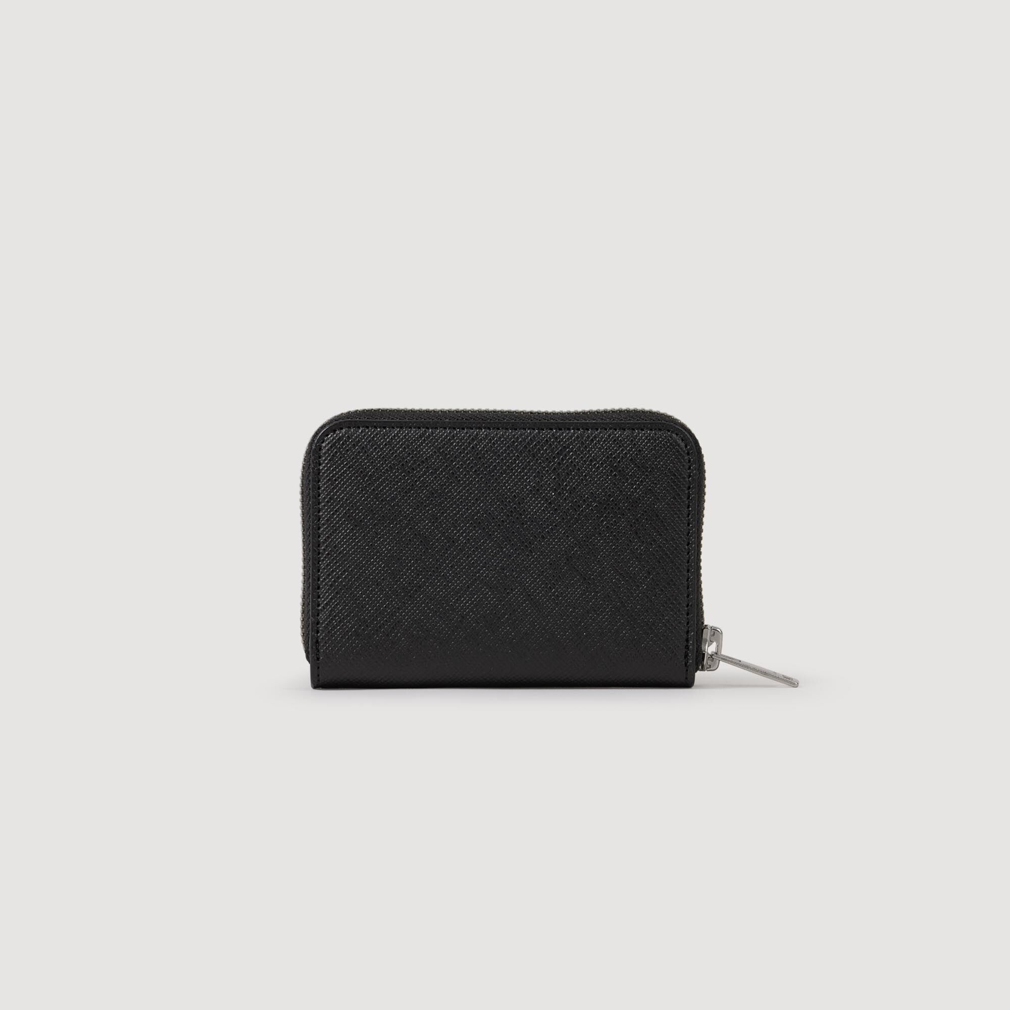 Zipped cord wallet