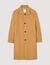 Wool and cashmere coat