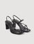 Sandals with narrow straps