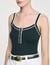 Two-tone knit vest top