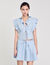 Rhinestone ruffle top
