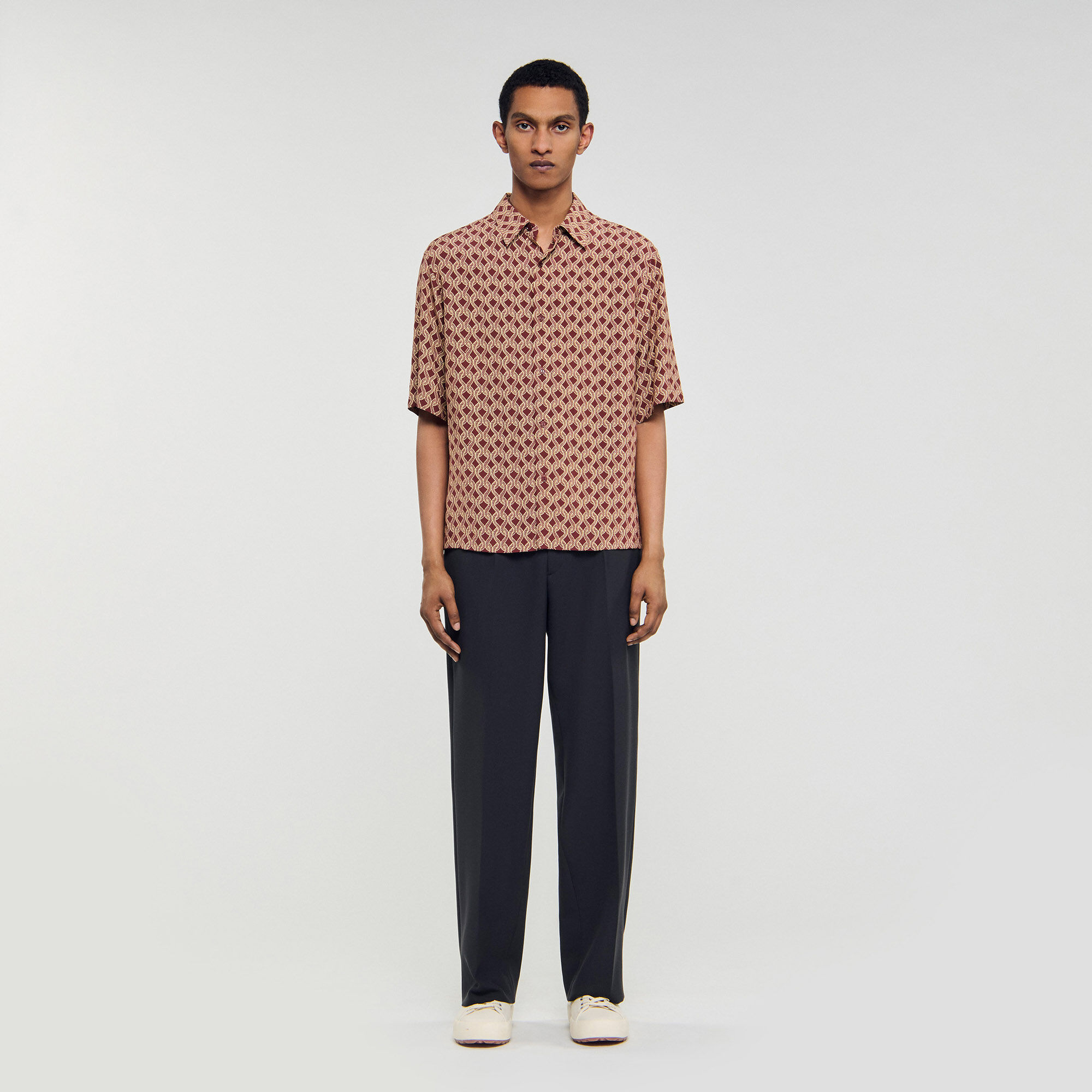 Rope print shirt