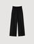 Striped double waistband trousers