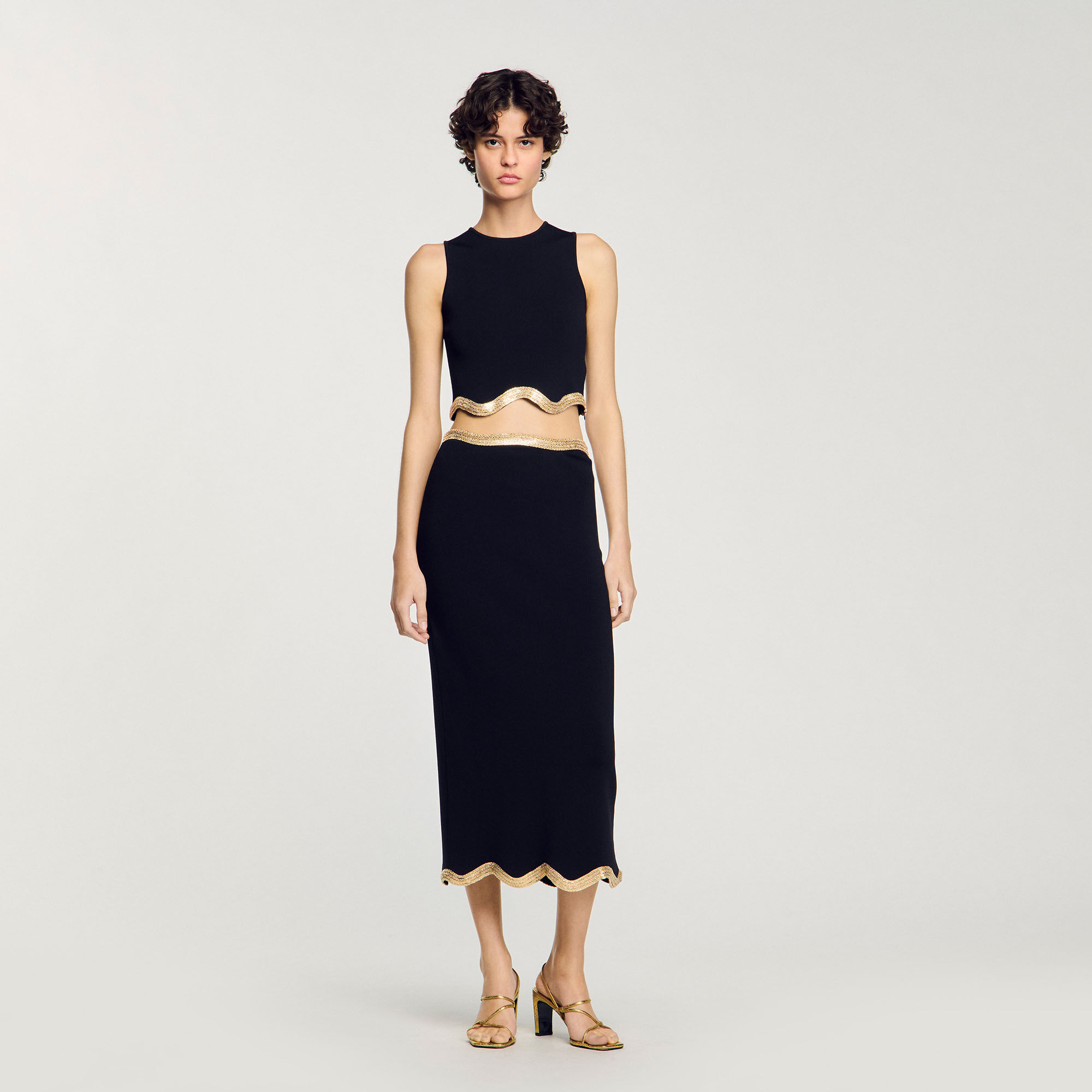 【オンライン限定商品】  Sleeveless Paris Sandro | women for sweaters トップス
