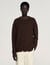 Destroyed effect wool jumper