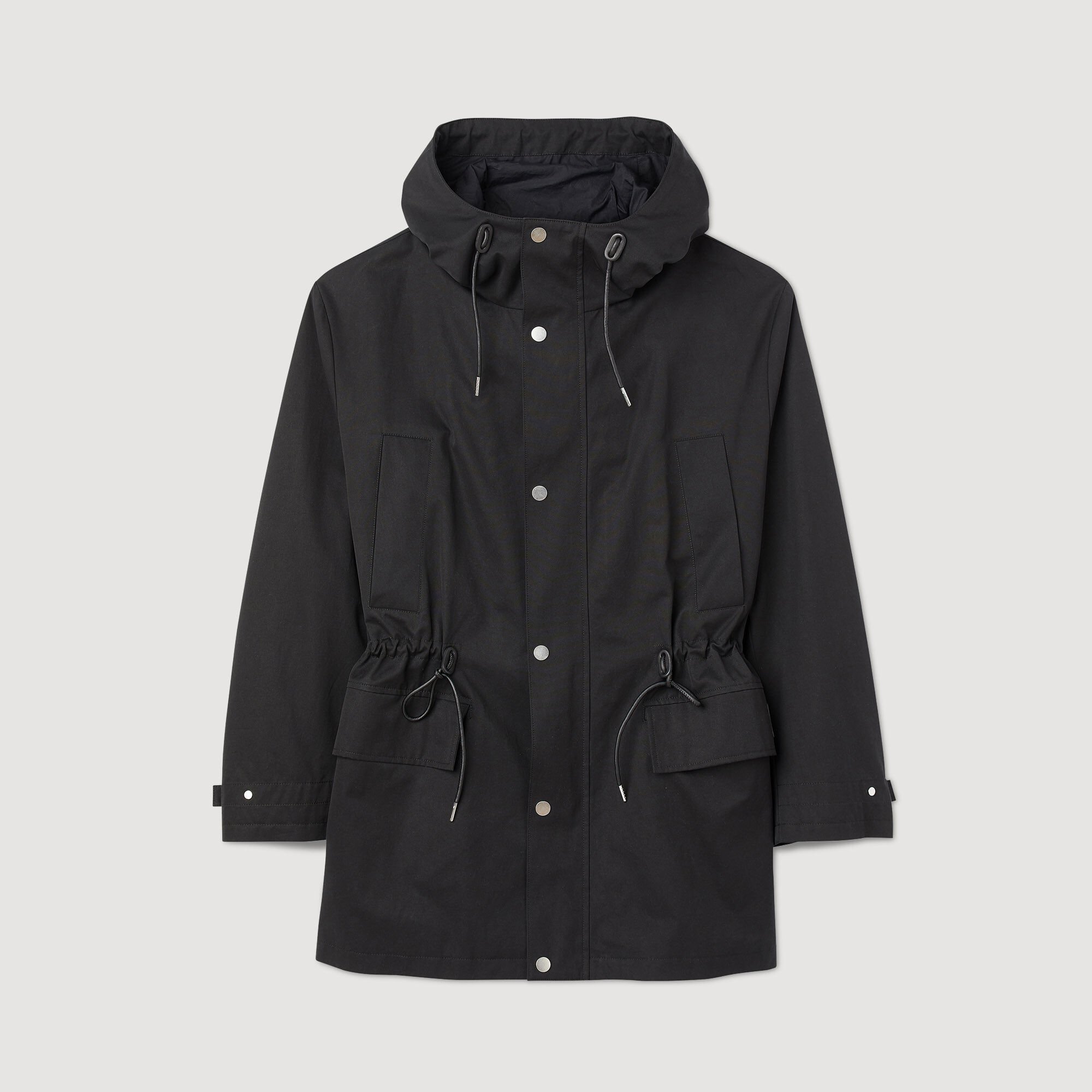 Hooded parka