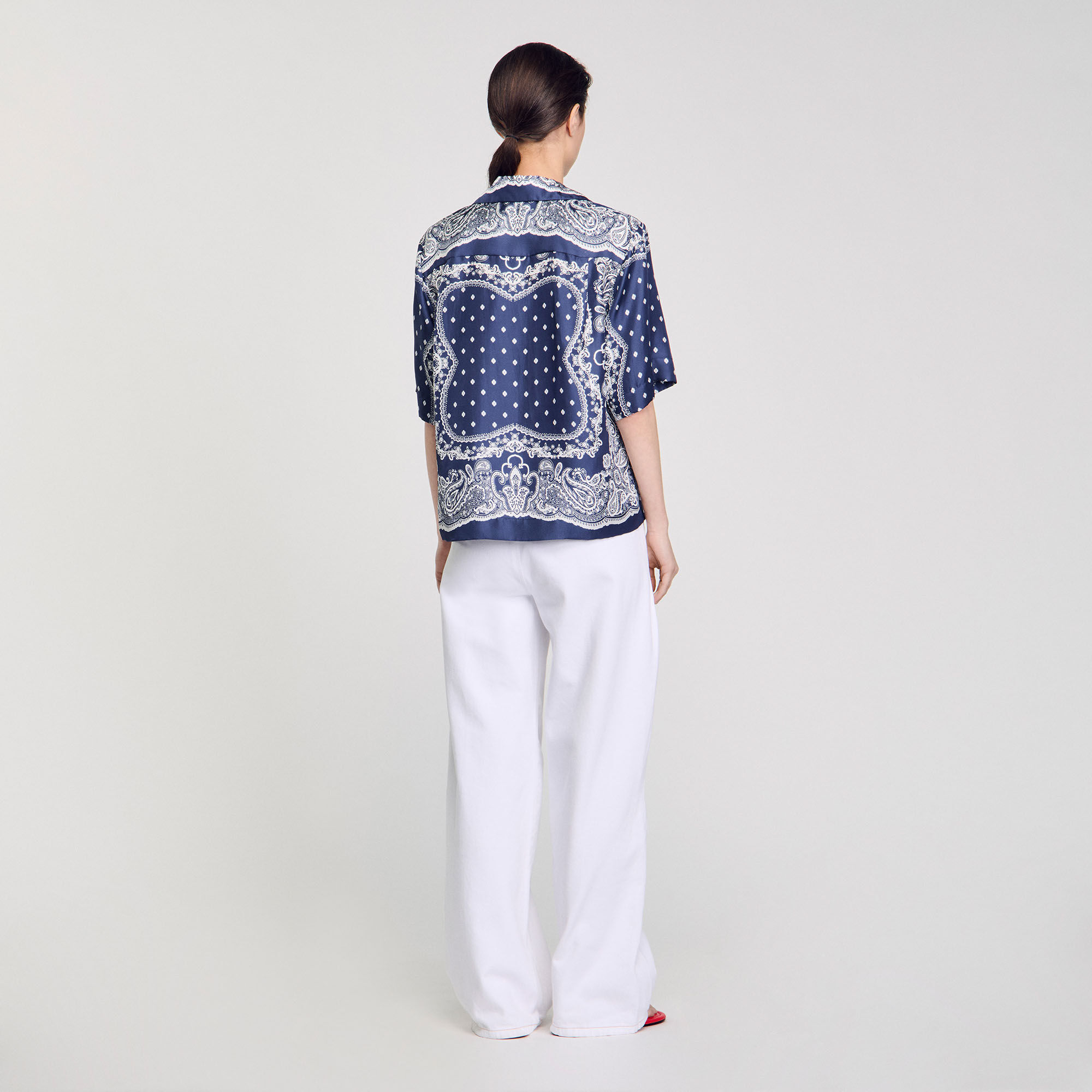 Bandana print shirt