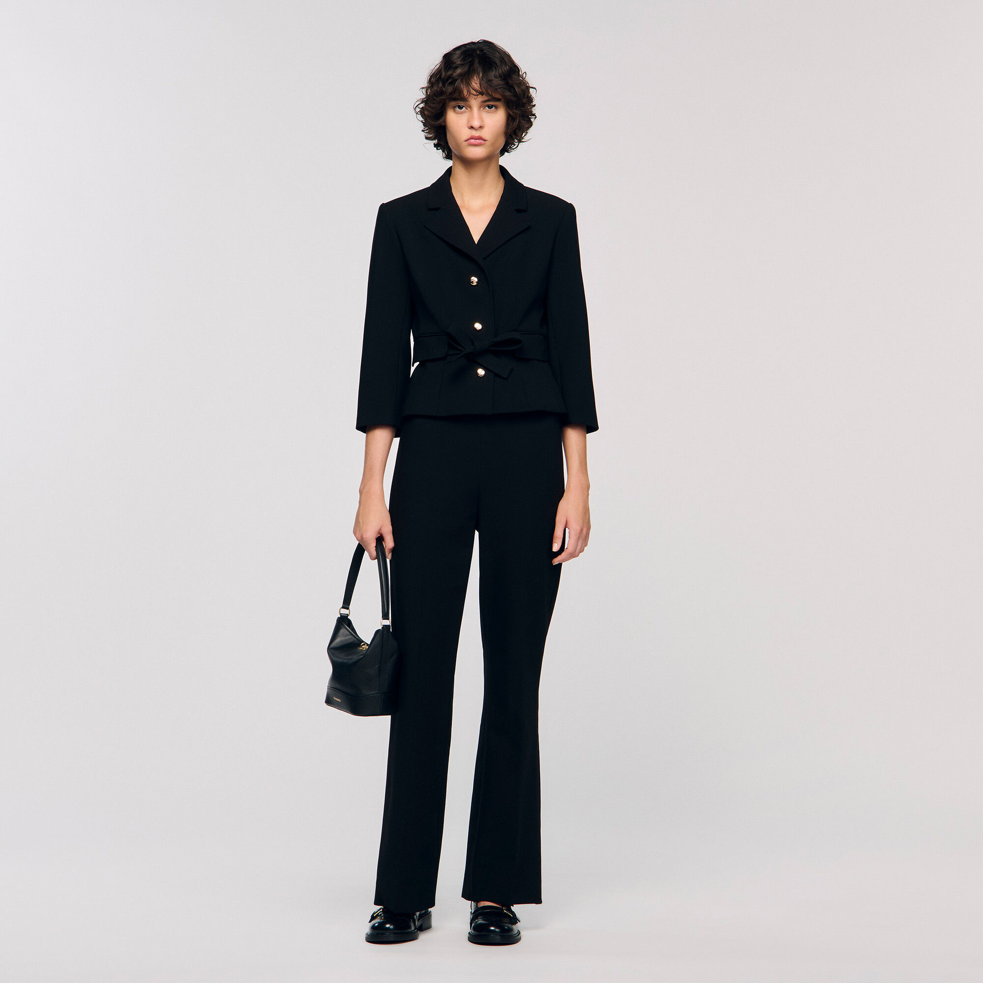 Straight-leg trousers