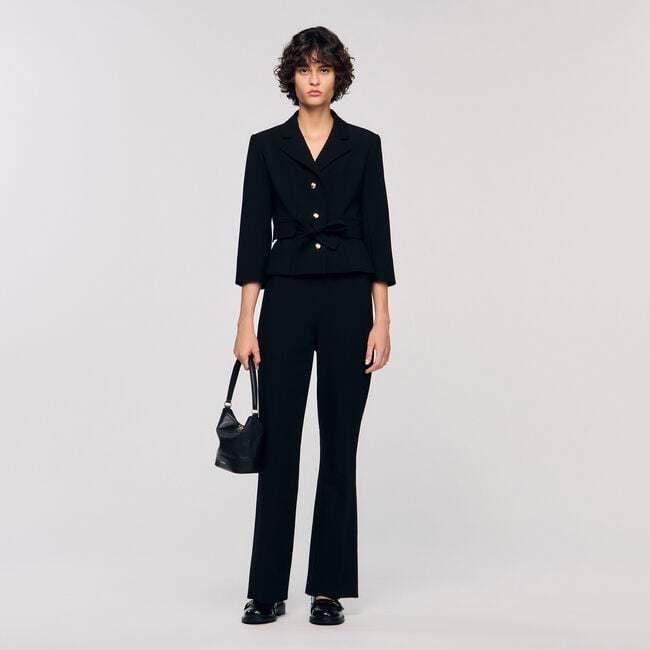 Straight-leg trousers