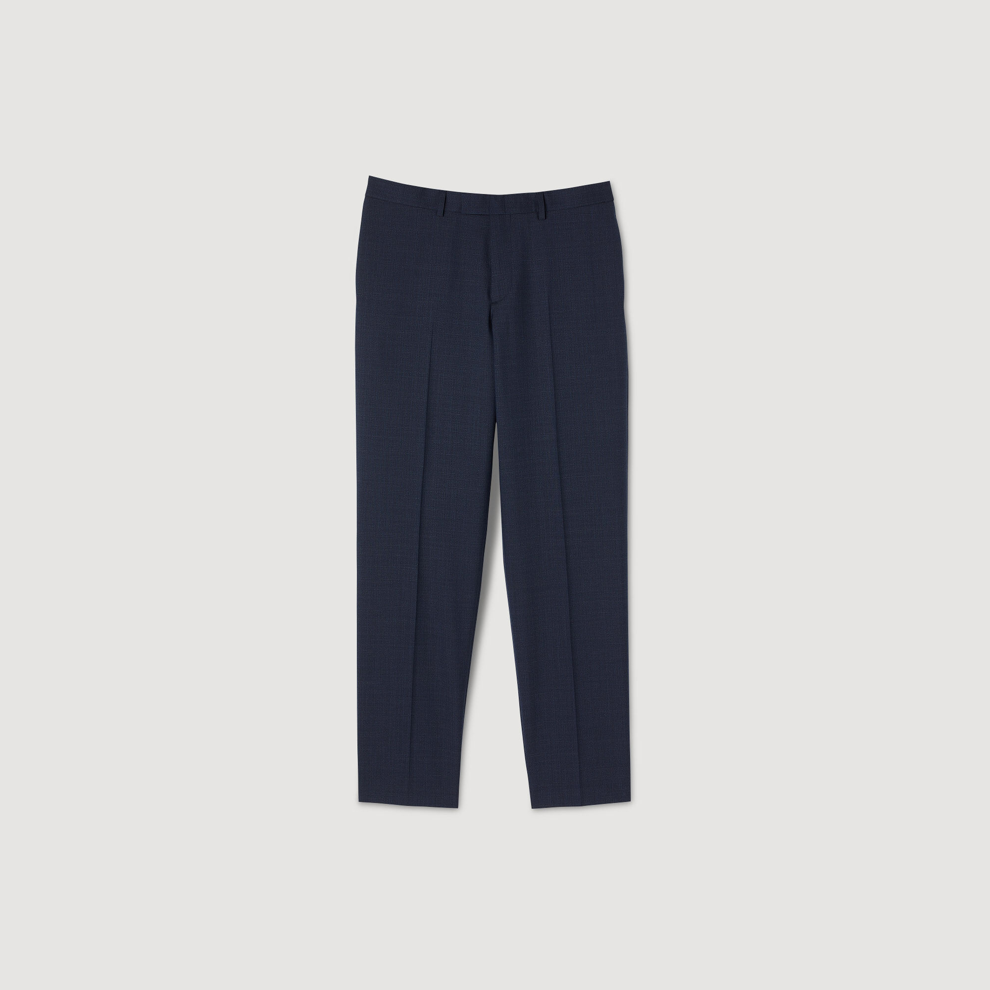 Wool suit trousers