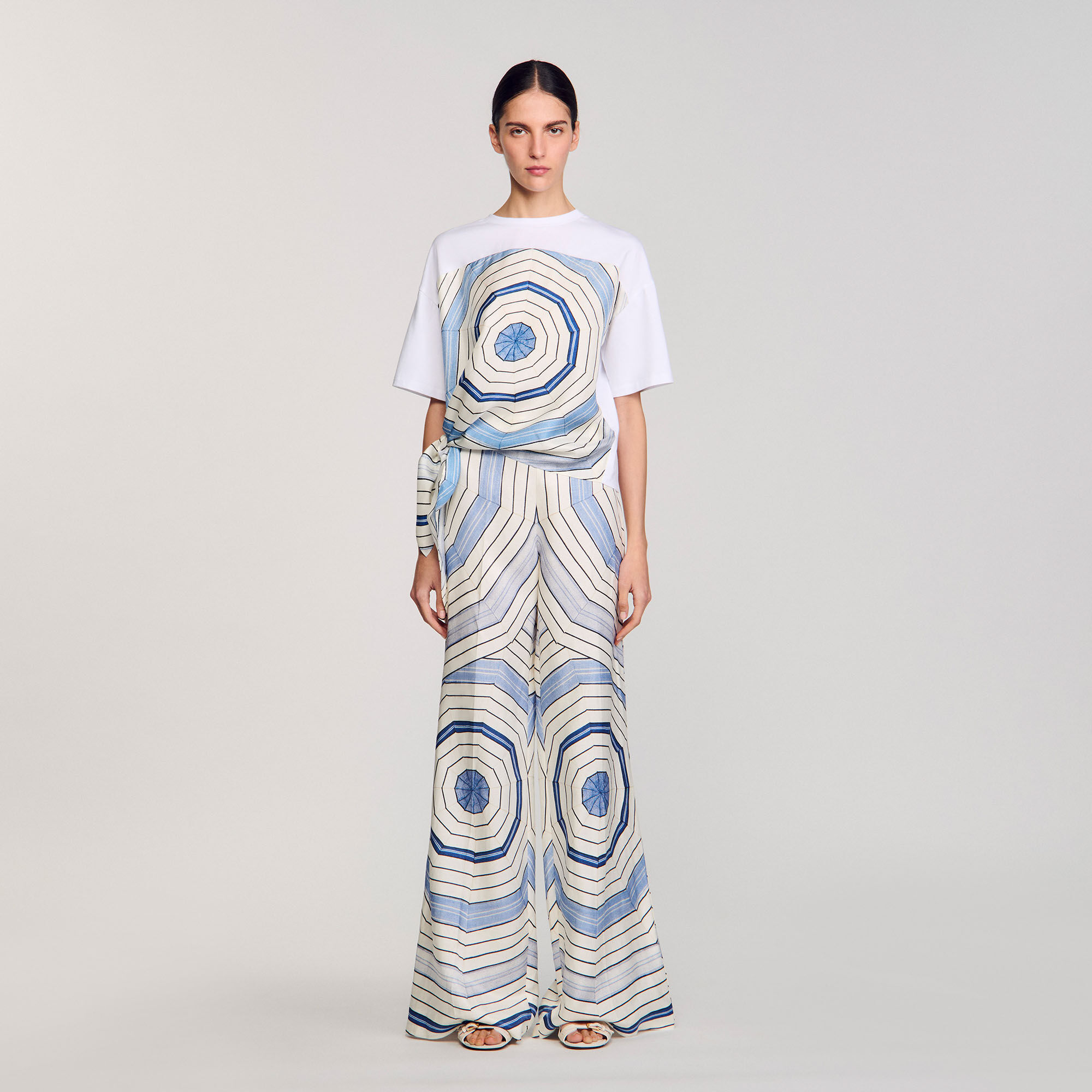 Sandro Paris ワンピース38 Sandro - 50%off Sandro Paris ワンピース ドレスの通販 by