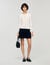 Cropped two-tone dress