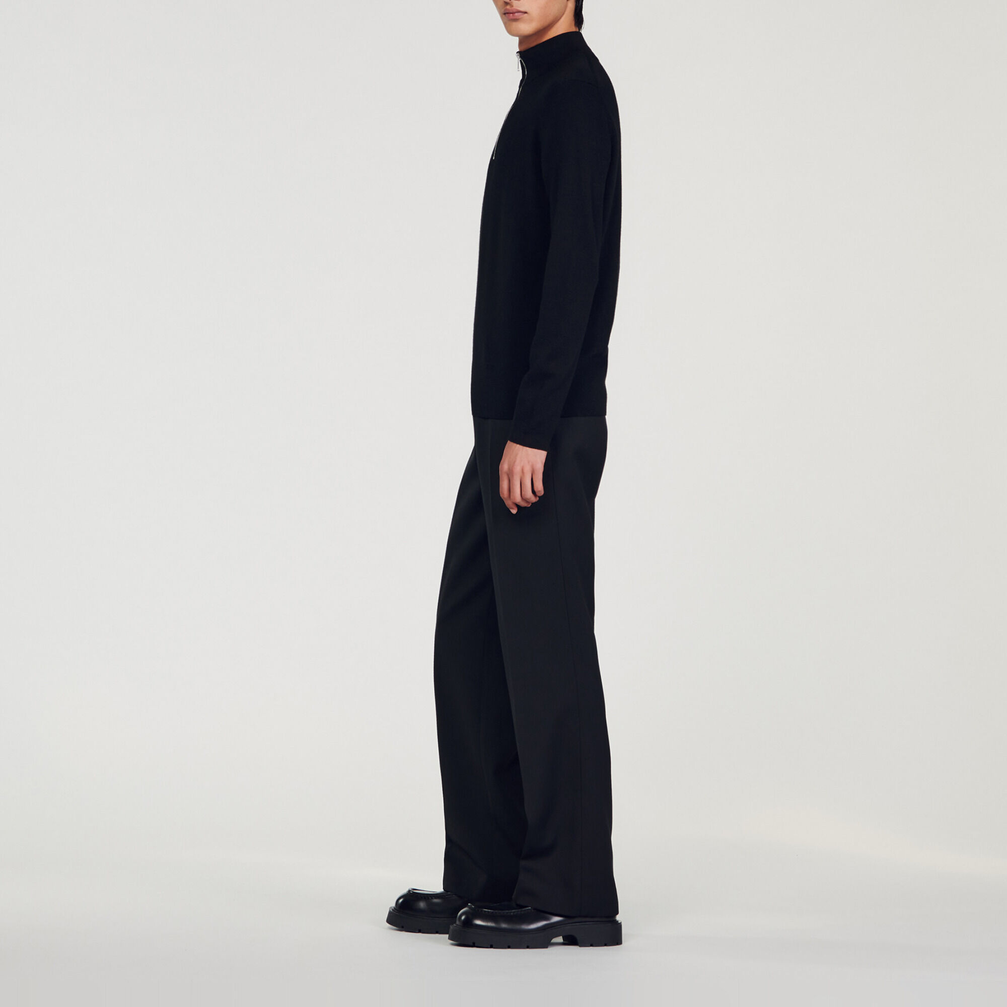 Half-zip jumper