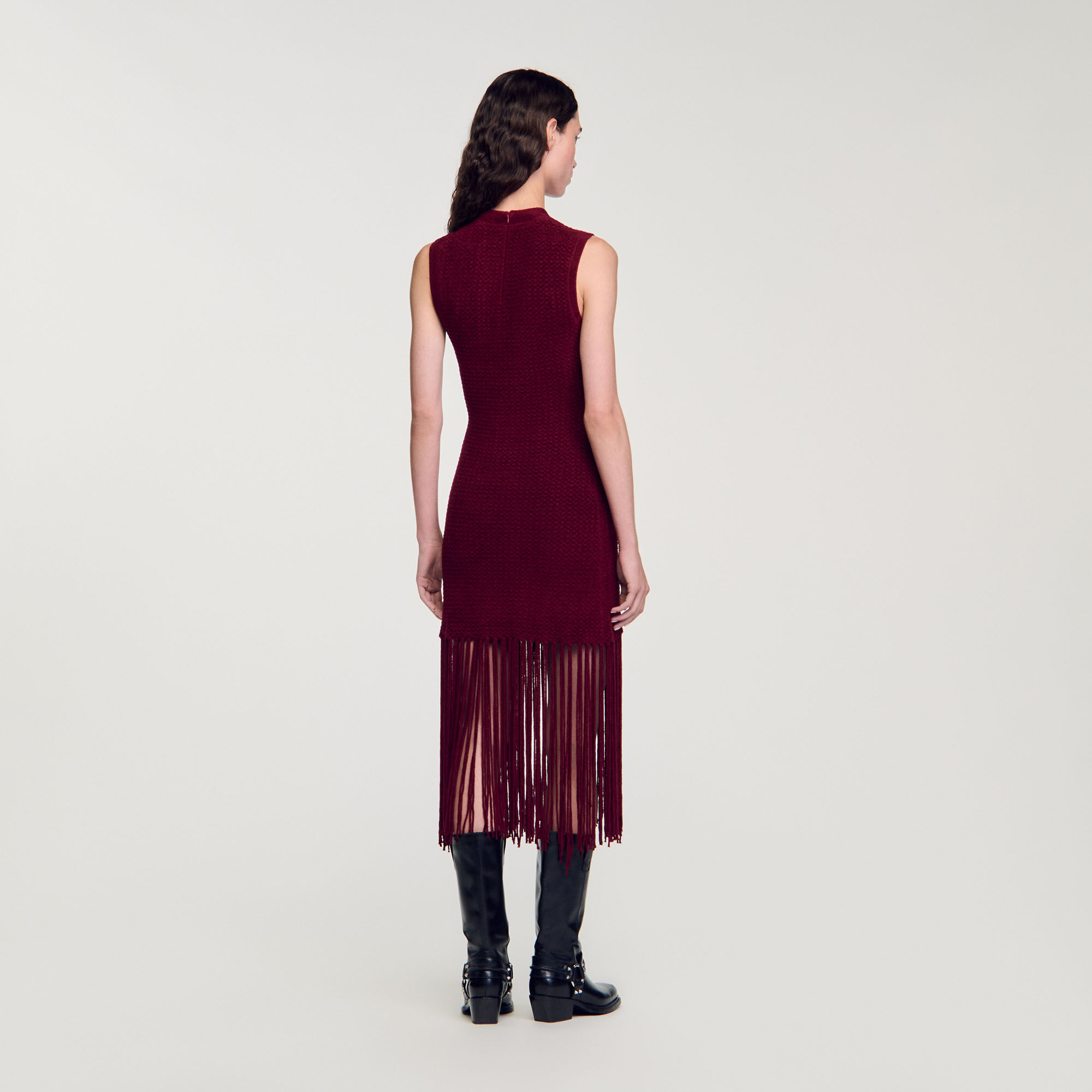 Velvet knit dress - Women | Sandro