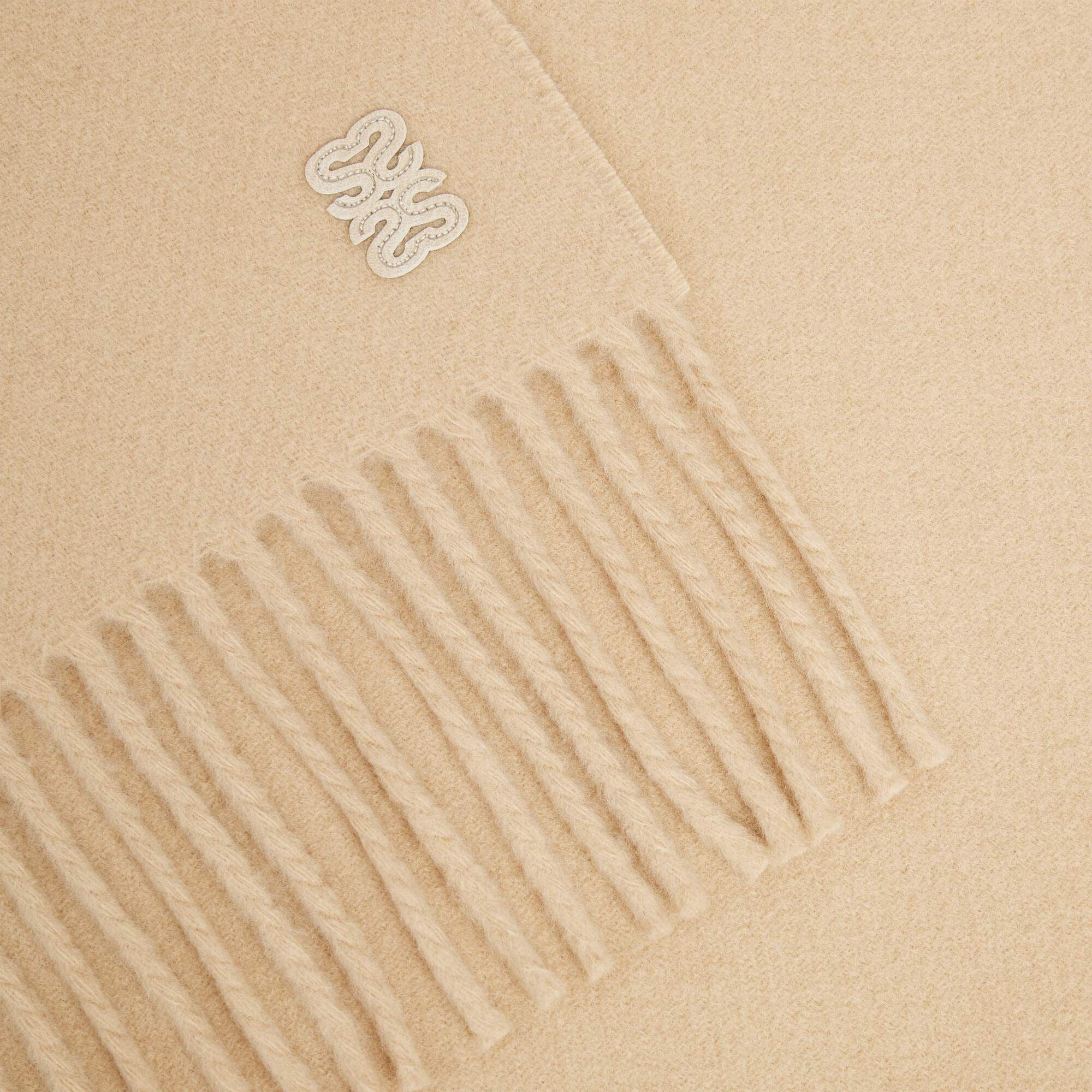 Fringed wool scarf - Men | Sandro