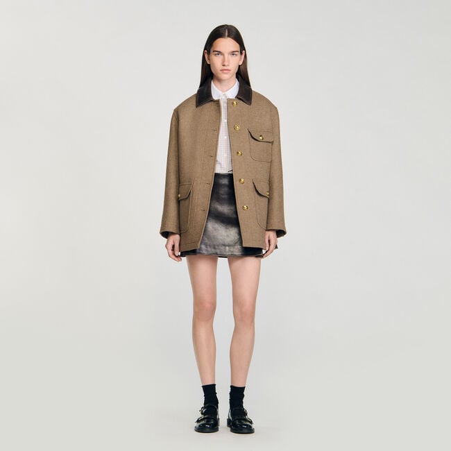 Tweed coat