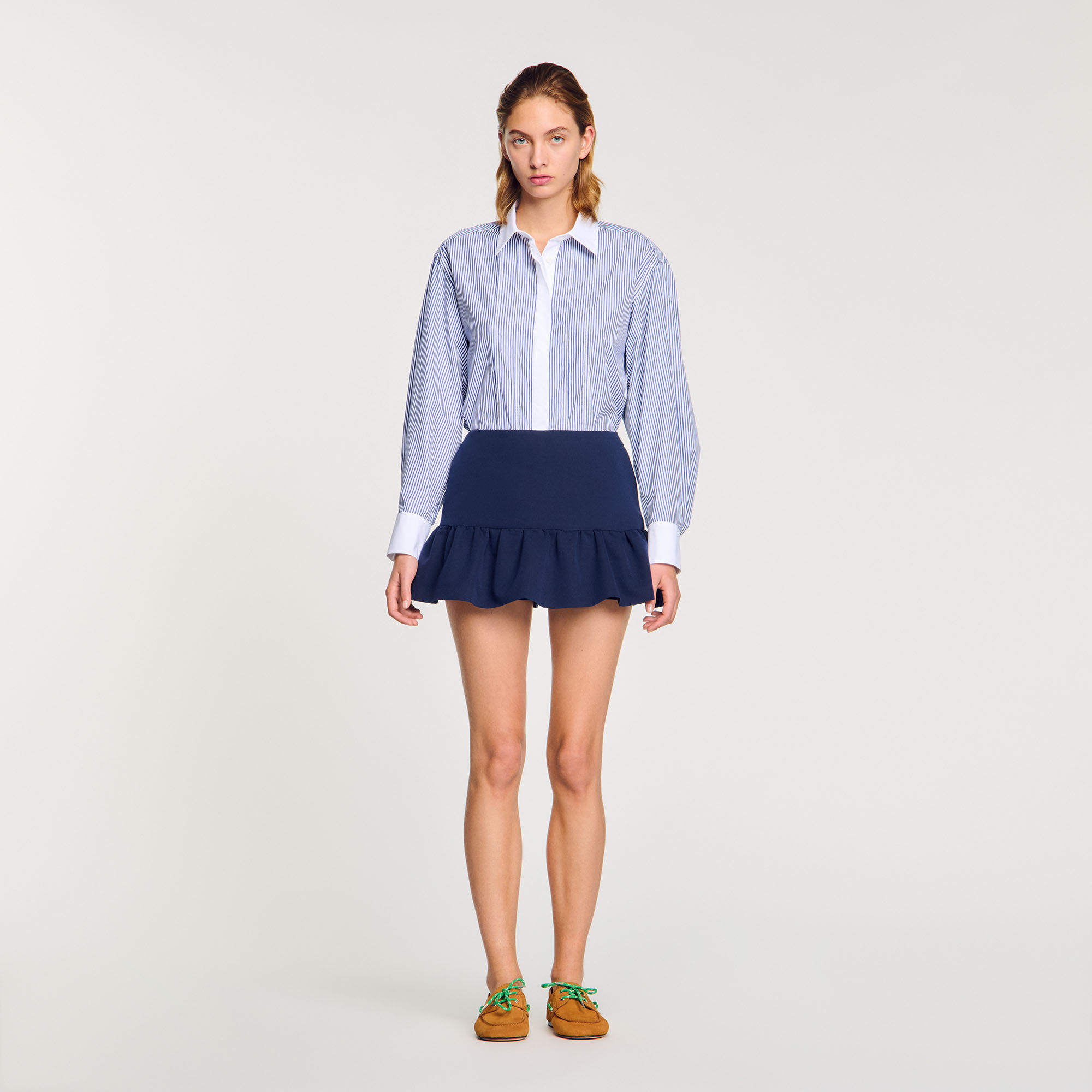 Flounced shorts