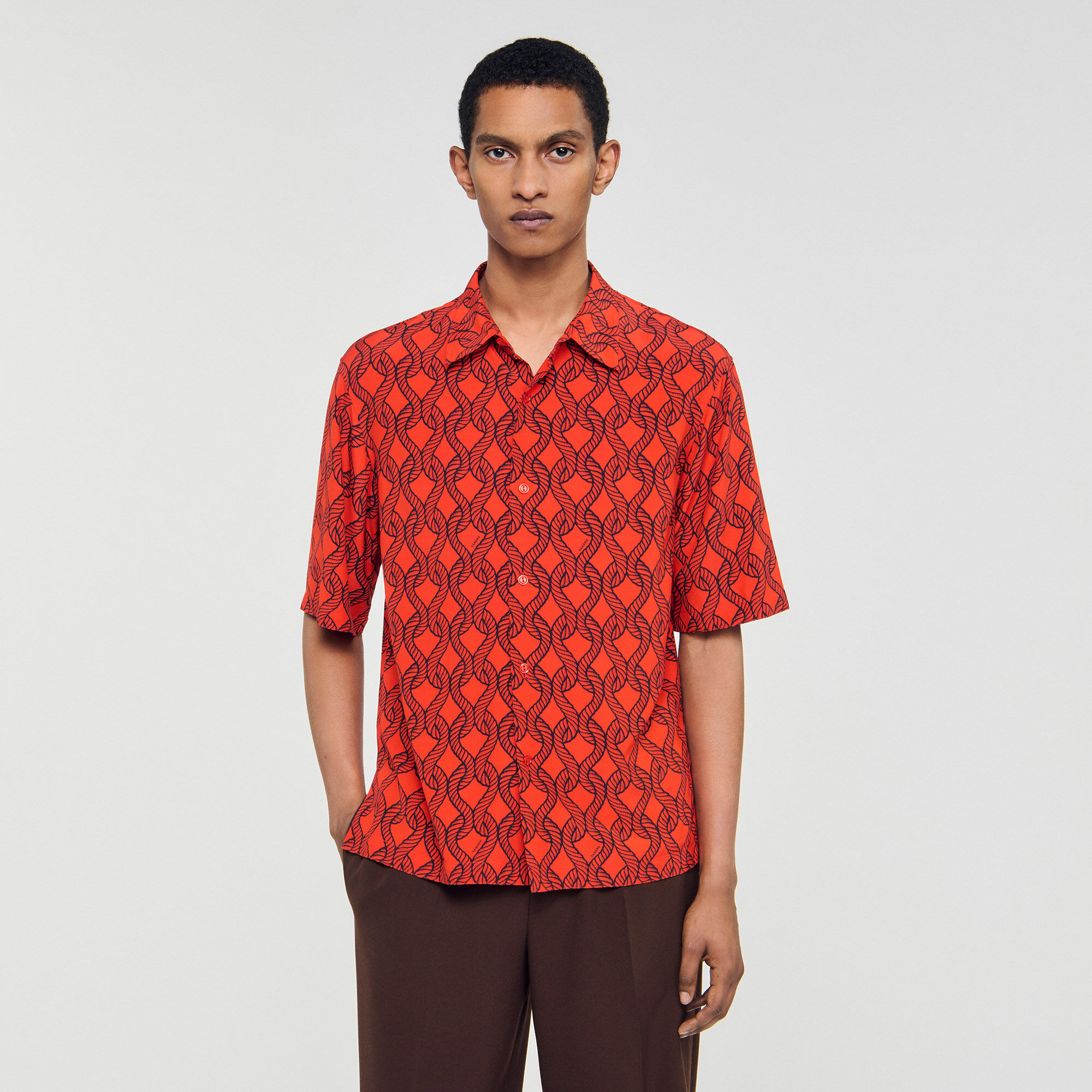 aLORS Paris Polo shirt【Nectar】 Figue Polo shirt【Nectar】 Figue – aLORS online store