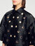 Denim shirt with rhinestones