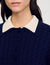 Cable knit jumper