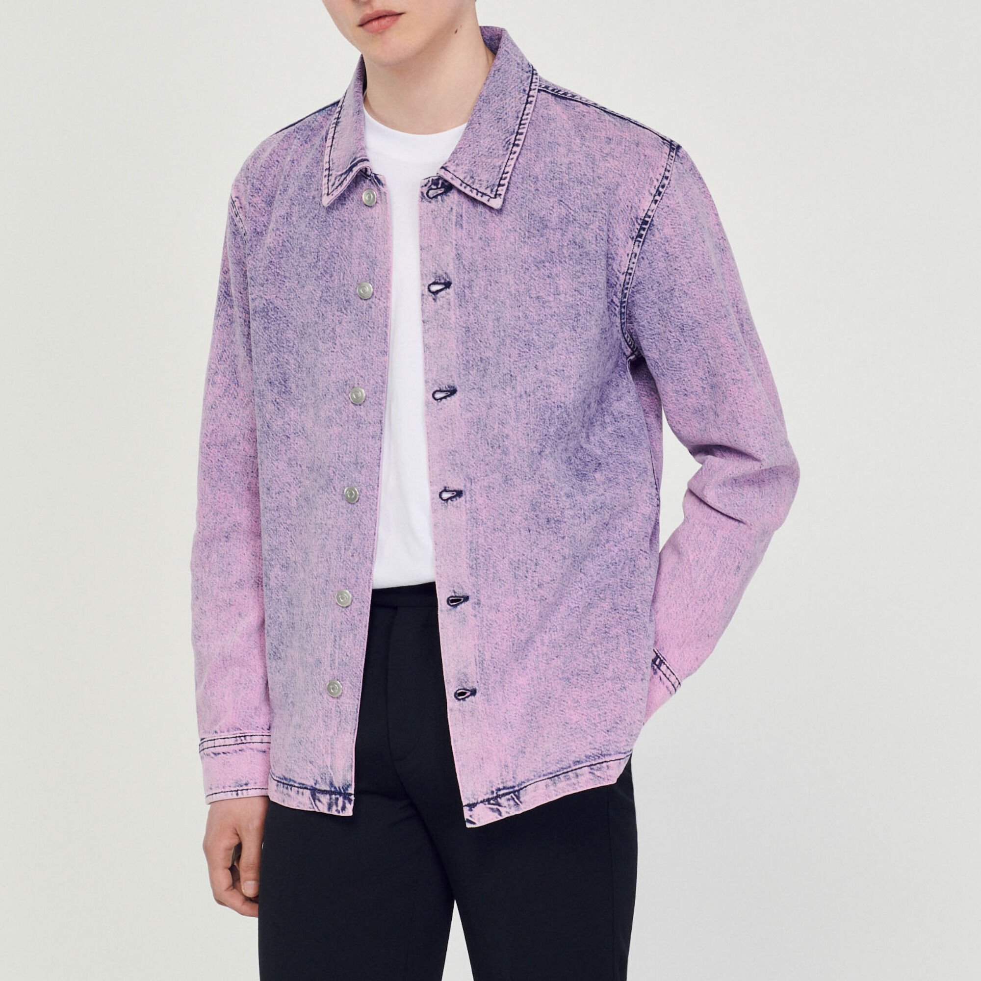 Faded worker jacket