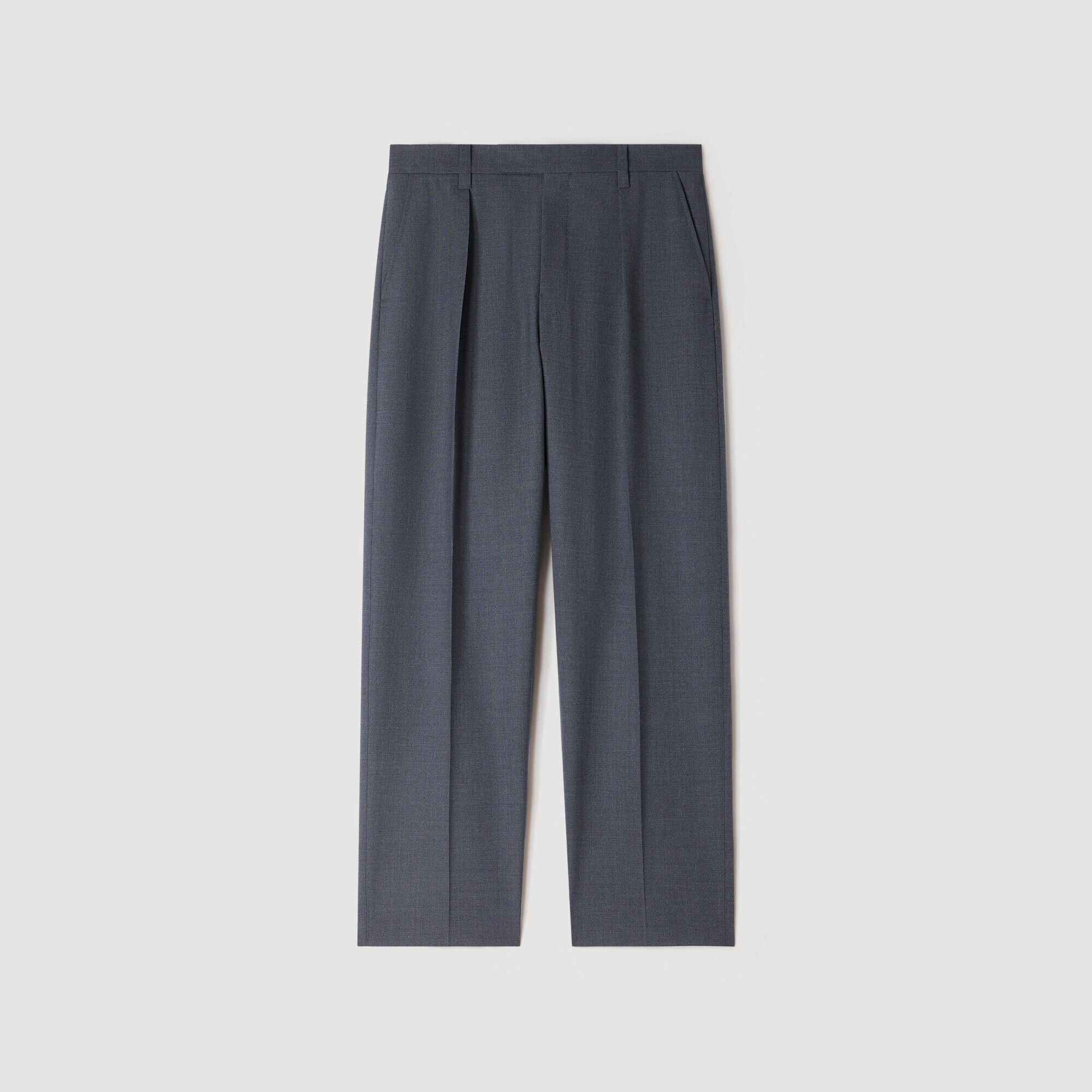 Wide-leg wool trousers - Men | Sandro