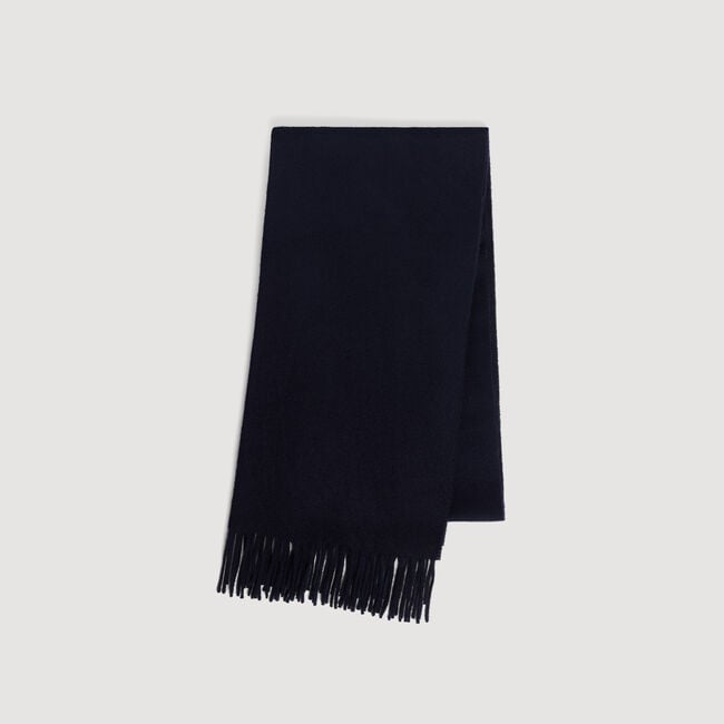 Wool and cashmere scarf - Men | Sandro