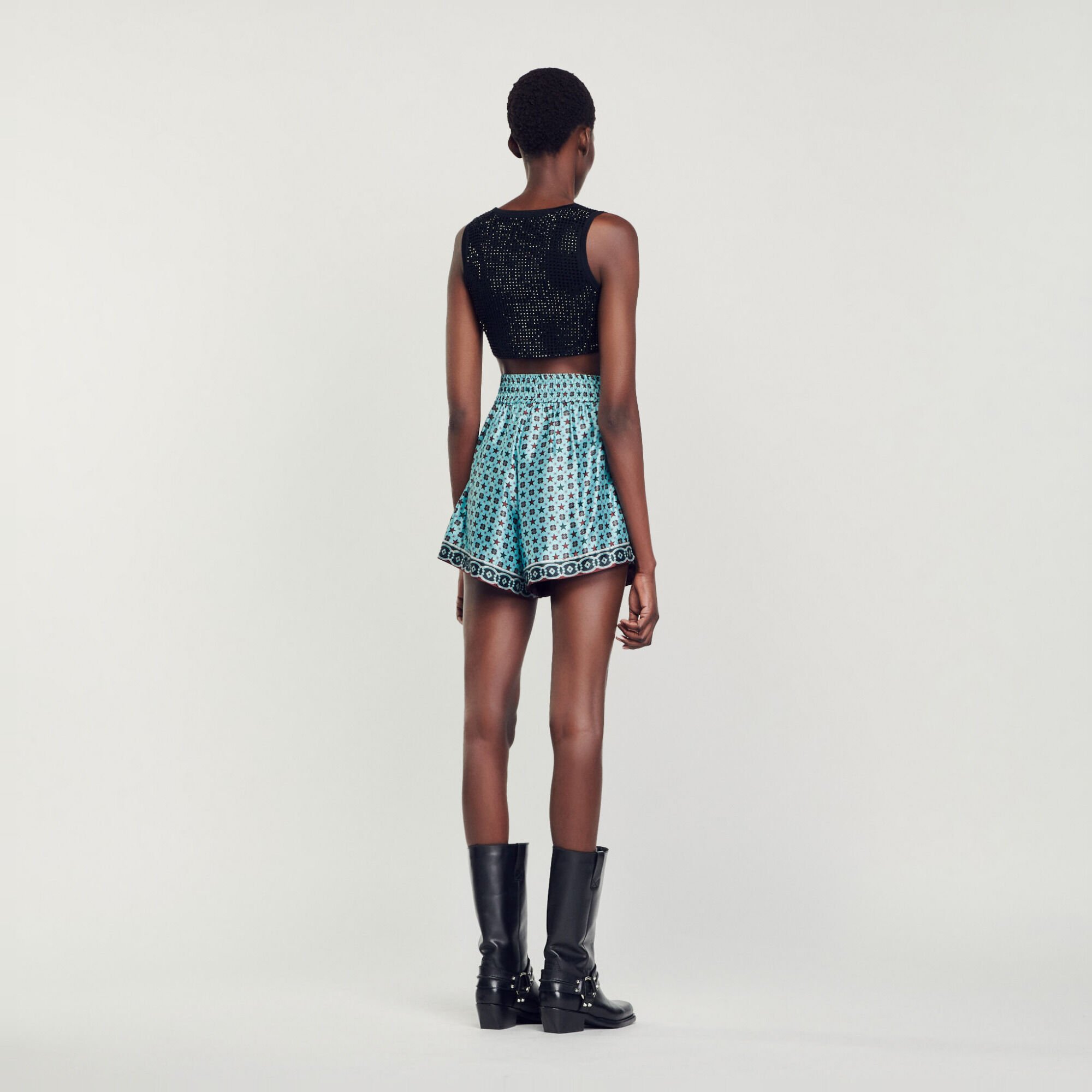 Floaty printed shorts