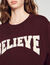 Believe sweatshirt
