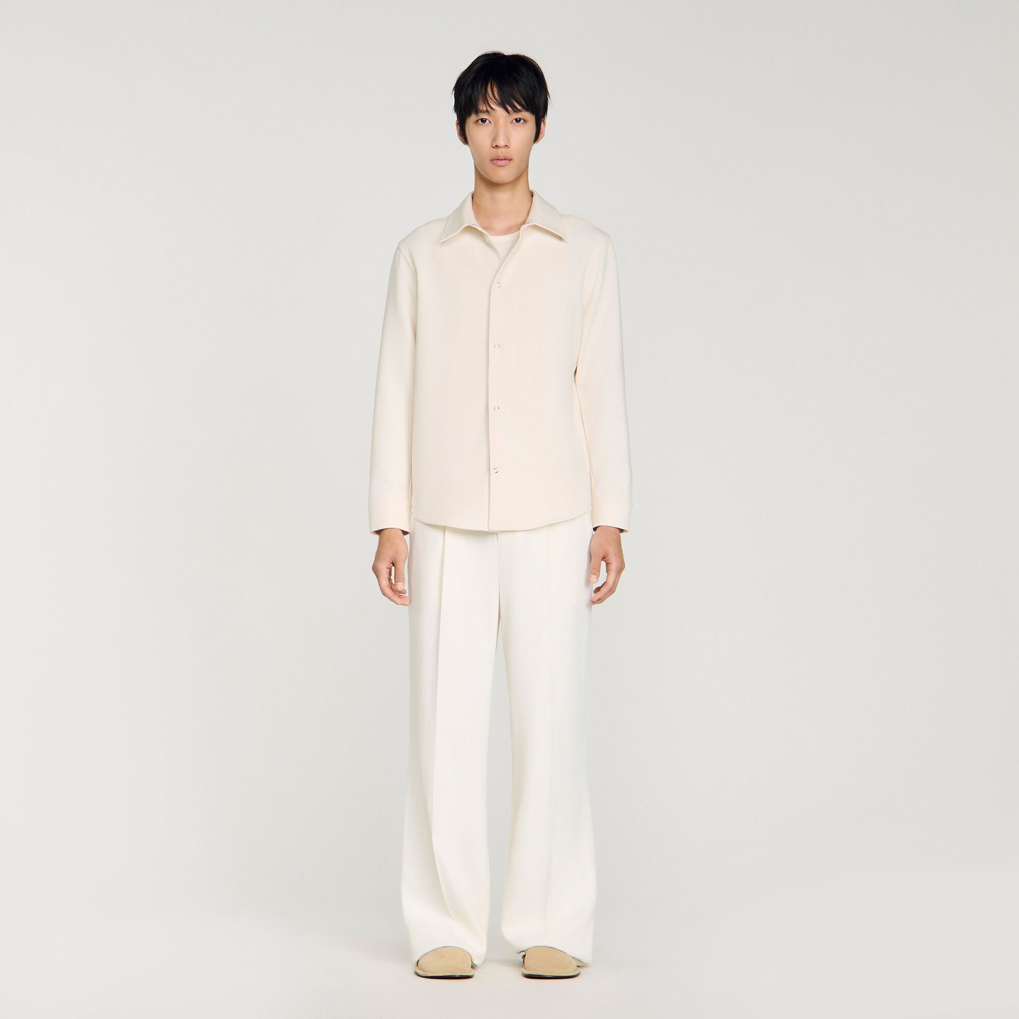 Long-sleeved jersey shirt