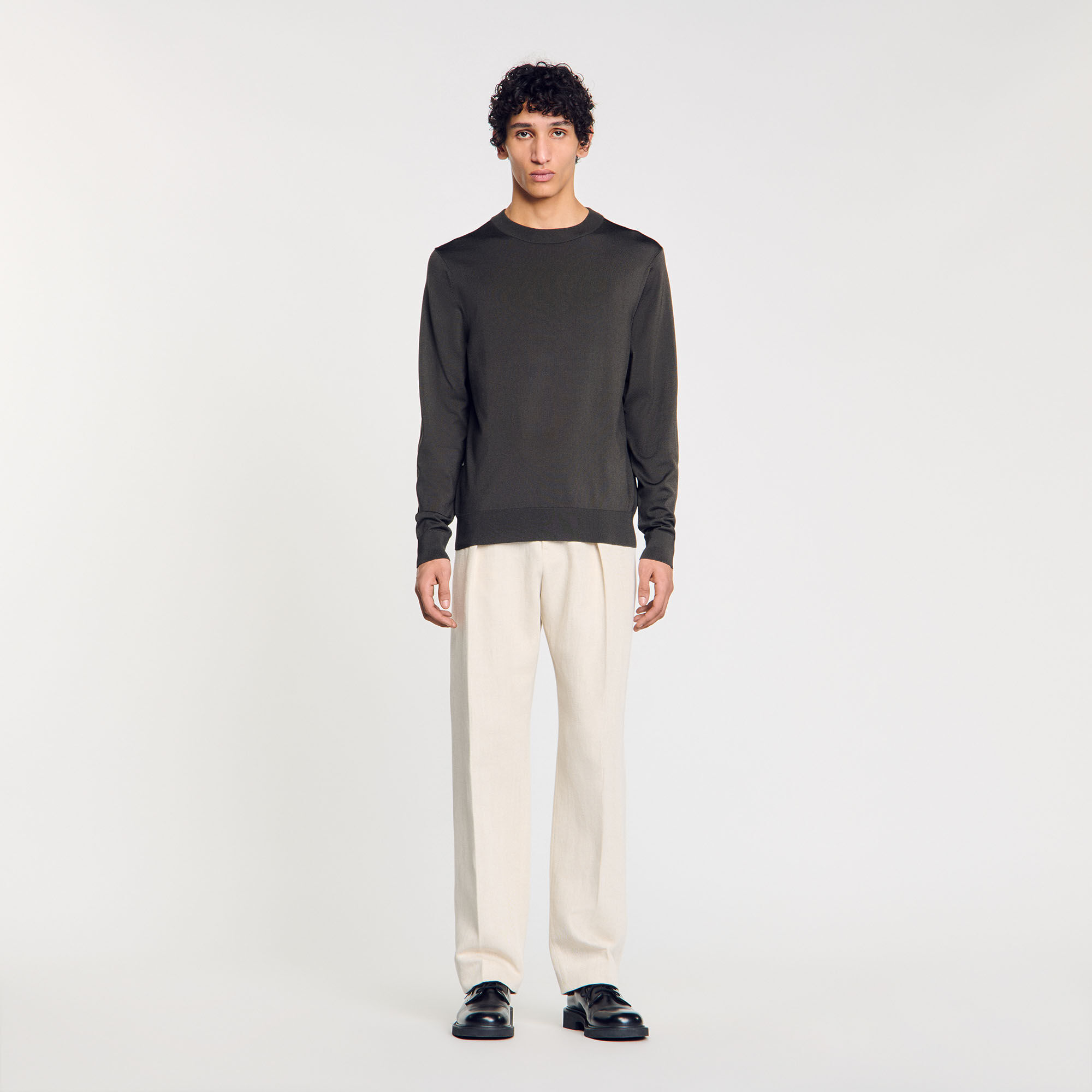 Fine knit jumper
