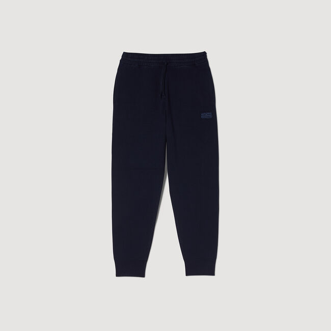 Knit jogging bottoms