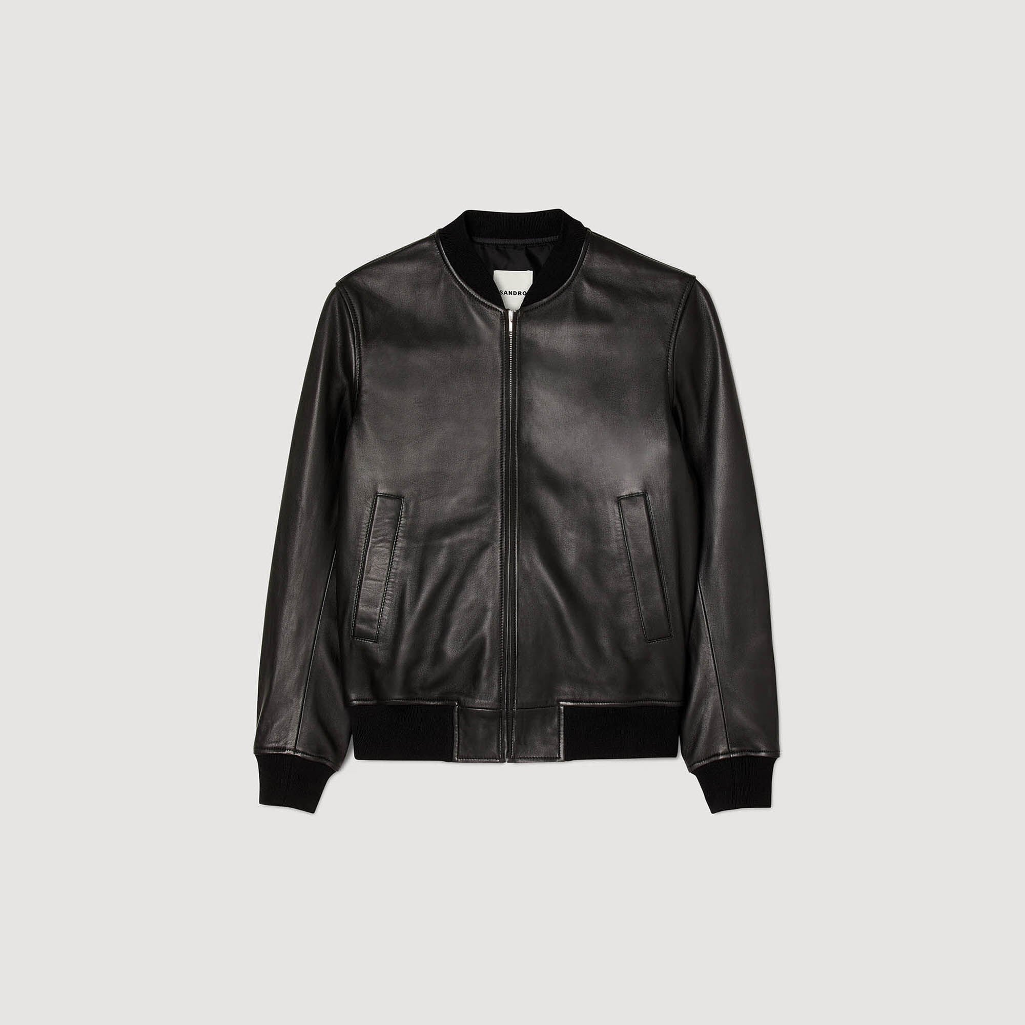 Leather Jackets for men Sandro Paris
