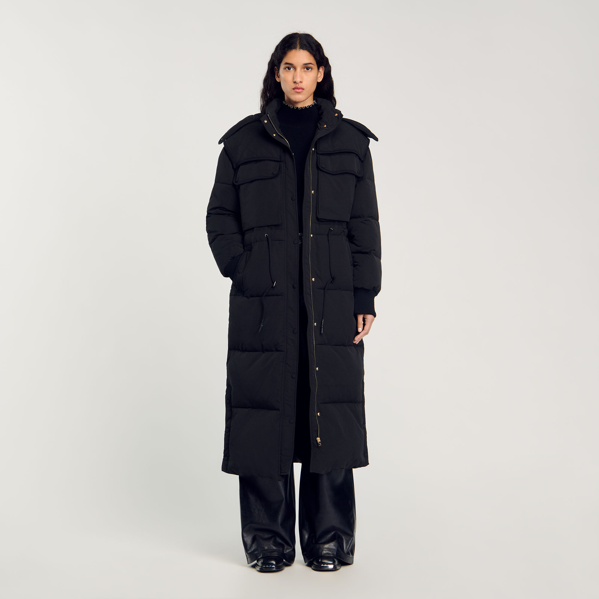 Sandro duffle coat discount