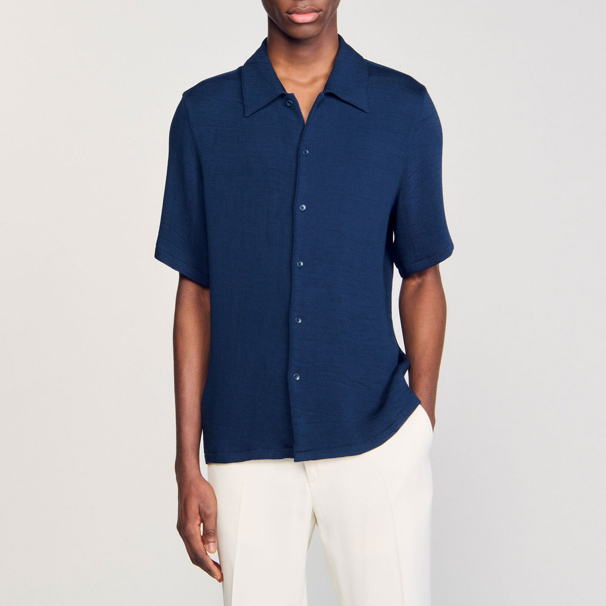 Crinkled shirt