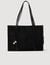 Soft suede shopping bag