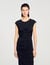 Draped maxi dress