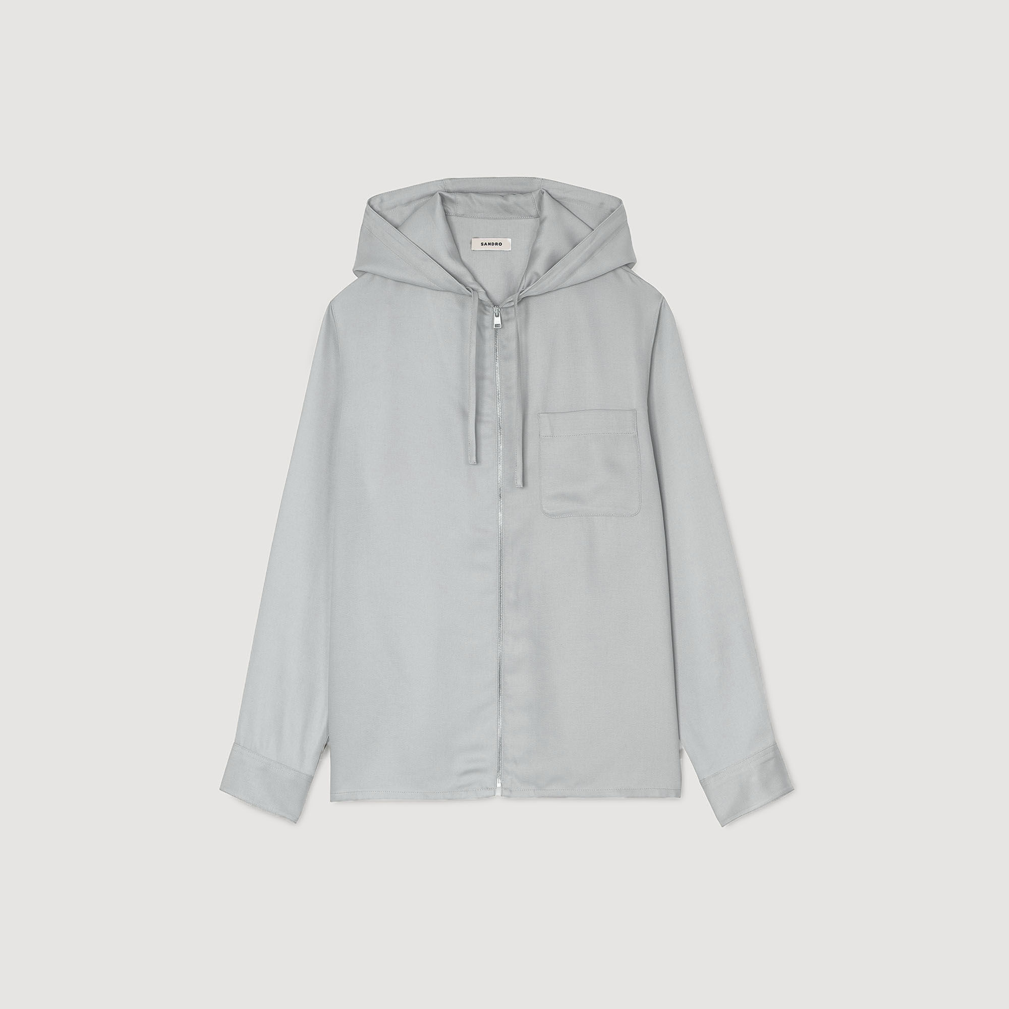 Hooded shirt