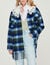 Checked coat