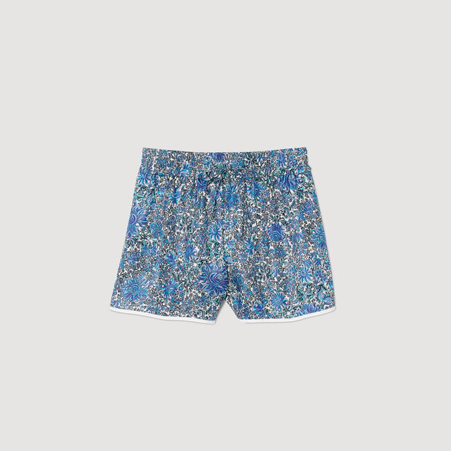 Floral print shorts