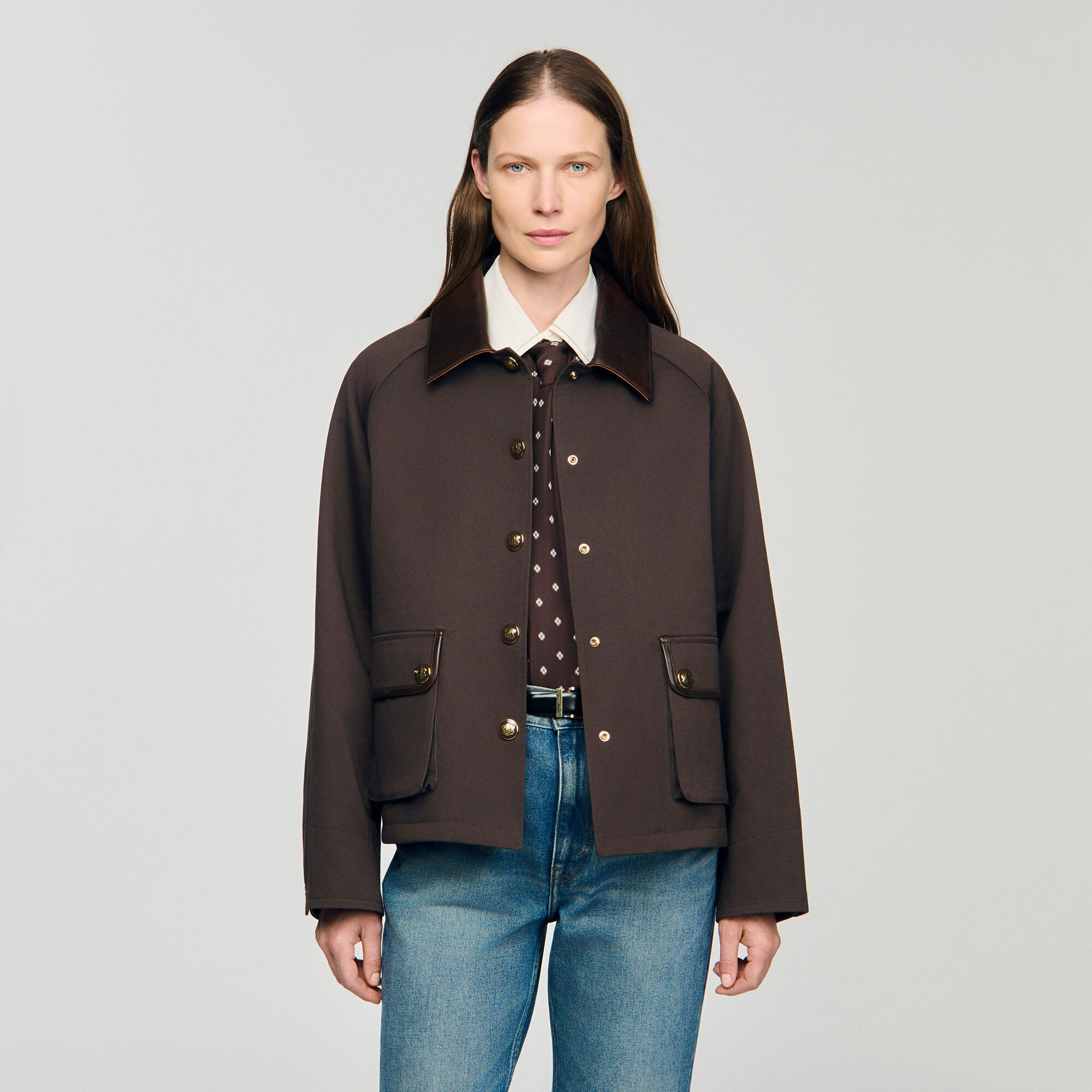Gabardine coat