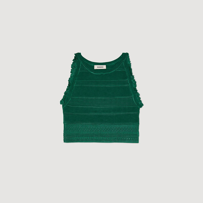 Sleeveless jumper