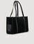 Soft suede shopping bag